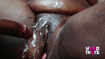 Two Big Black Cocks Pounding Their Thick, Juicy African Stepmom’s Fat Ass