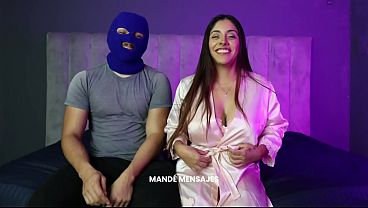 Mi Mujer Me Da Una Rusa Bien Rica Con Sus Tetas Nuevas, Chupándome La Verga Hasta Dejarme Seco.