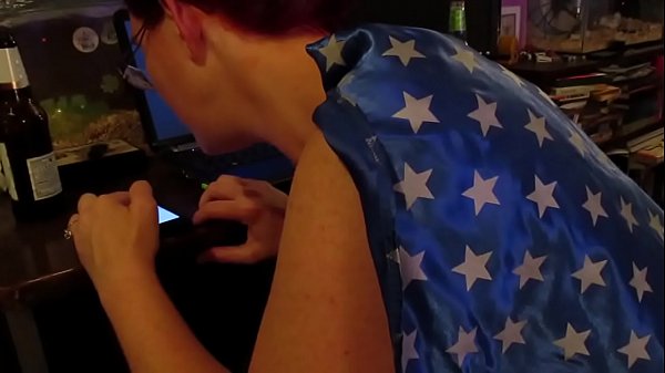 Watch My Huge Tits Bounce While I Take Your Cock Deep In My Throat