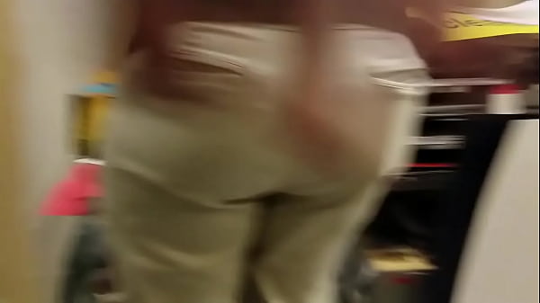 Sears Stockroom Ass, Bent Over The Shelves, Waiting For A Hard Fuck