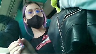 Public Bus Creampie: Blakeproductions Gets Blown And Fucked Hard