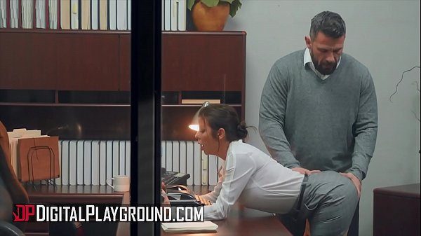 Busty Alexis Fawx Gets Pounded Hard By Her Boss Right On The Office Desk