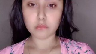 Indian Model Girl Teasing And Playing With Her Big Tits And Hard Nipples