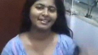 Sexy Desi Bhabhi Strips Completely Naked In The Bathroom, Teasing Through Her Nighty