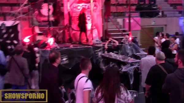 Public Kink Display: A Raunchy Bdsm Fetish Show Out In The Open