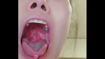 Tongue Deep • Gag Reflex • Dripping Saliva • Throat Drilled • Uvula Stretched