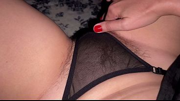 Watch This Filthy Mom Tease Her Wet, Hairy Cunt From My Point Of View