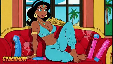 Princess Jasmine’s Got A Thick, Hard Cock Growing Between Her Thighs. A Dirty Arabian Fantasy For Grown-ups