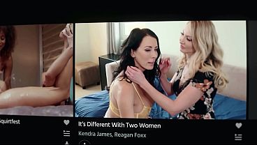All Girl Massage – A Steamy Rubdown Turns Into A Wild Lesbian Fuckfest Between Two Horny Friends