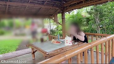 Outside Bent Over With A Stranger, Thai Style, Skin Slick With Sweat And Sin.
