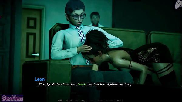 Wife Sneaks Under The Couch, Throat-deep On My Throbbing Cock As Her Husband Watches Me Flood Her Mouth And Force Her To Swallow Every Drop | That New Teacher | Hentai Games P2