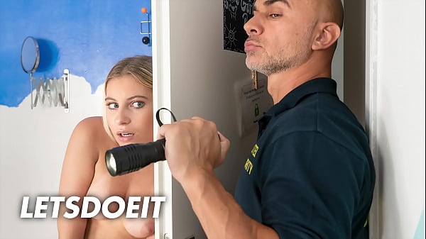 Hot Little Slut Lilly Bella Fucks A Big-dicked Security Guard Christian Clay While Traveling Abroad – Horny Hostel