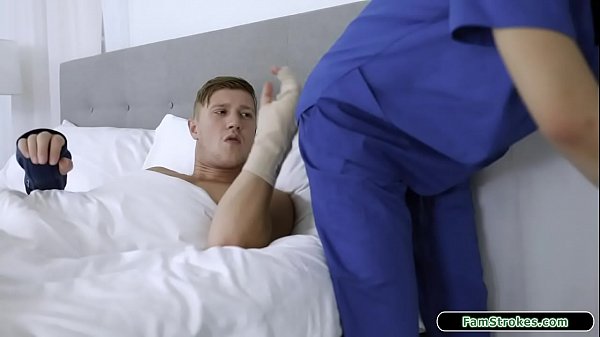 Nineteen-year-old Nurse Stepsis Wraps Her Fingers Around Stepbro’s Aching Need