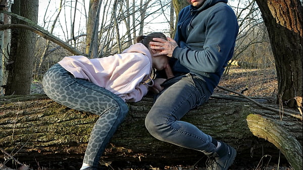 Redhead Slut Takes Dick Deep In The Woods And Gets Fucked Hard