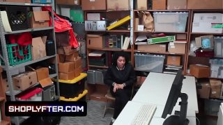 Teenage Criminal Gets Caught Red-handed, Then Gets Rammed Hard By A Twisted Lp Cop.